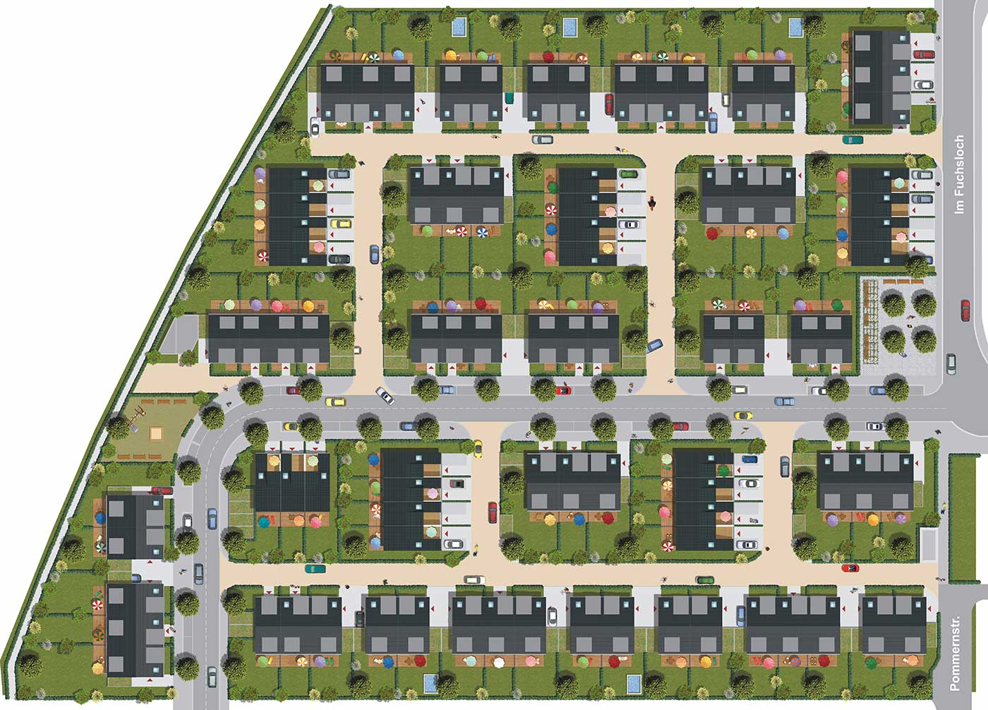 Freiflächenplan